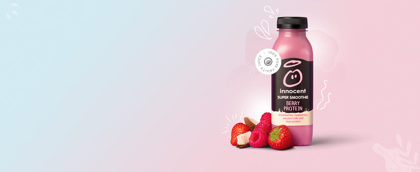 Strawberry Juice Bottle
